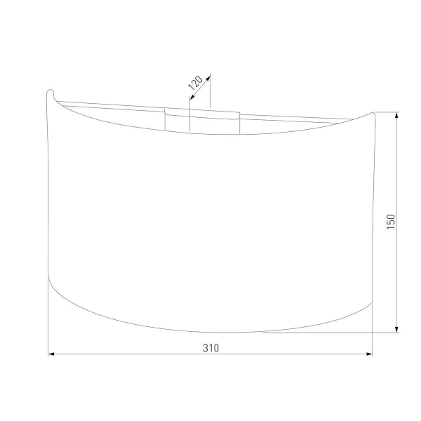Настенный светильник TK Lighting 3321 Rondo Graphite Настенный светильник TK Lighting 3321 Rondo Graphite