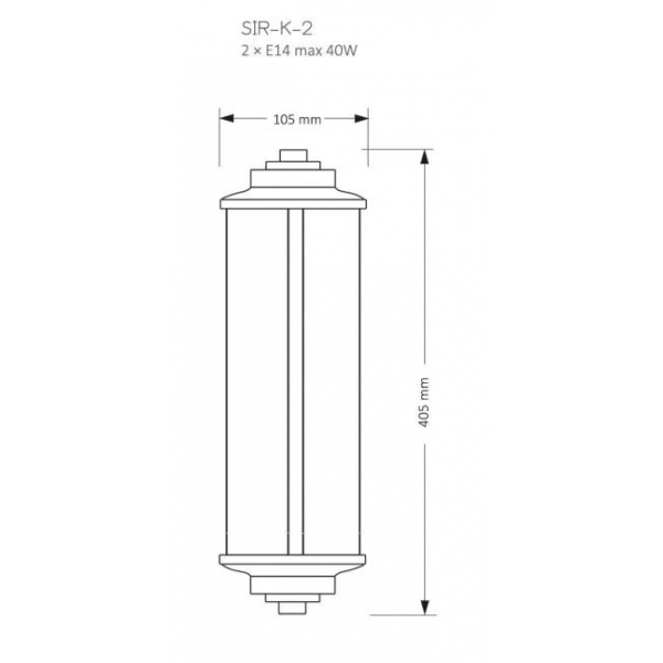 Настенный светильник KUTEK MOOD Siri SIR-K-2(Z) Настенный светильник KUTEK MOOD Siri SIR-K-2(Z)