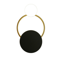 Настенный светильник Gerhort G31137/2wBK+GD+WT