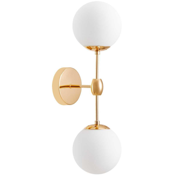 Бра Lumina Deco Zodiak LDW 6001-2 FGD+WT Бра Lumina Deco Zodiak LDW 6001-2 FGD+WT