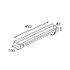 Настенный светодиодный светильник Italline IT01-1068/45 black