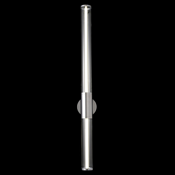 Настенный светодиодный светильник Crystal Lux Lineup AP18W Led Chrome Настенный светодиодный светильник Crystal Lux Lineup AP18W Led Chrome