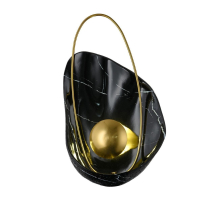 Настенный светодиодный светильник Gerhort G61355/1wBK+GD