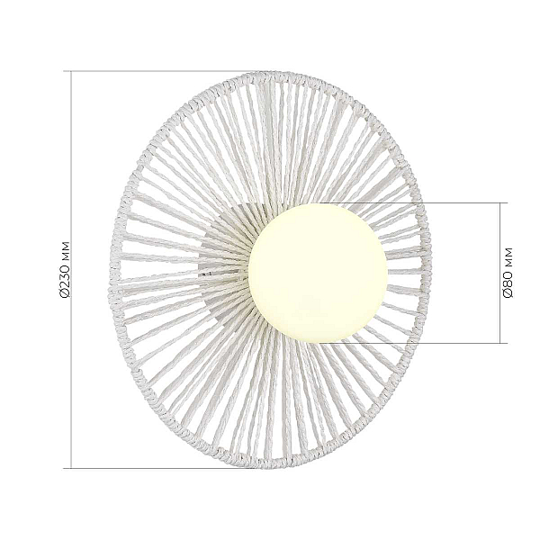 Настенный светильник Evoluce LOOM SLE6022-501-01