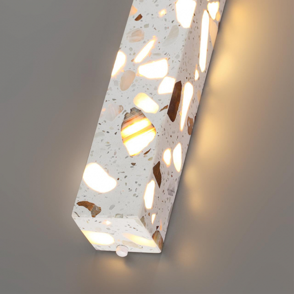Настенный светодиодный светильник Odeon Light Hightech Terrazzo 7012/15WL Настенный светодиодный светильник Odeon Light Hightech Terrazzo 7012/15WL
