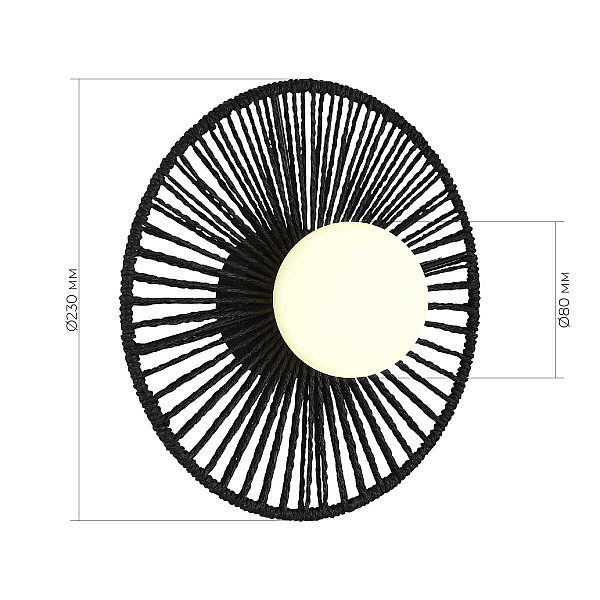 Настенный светильник Evoluce LOOM SLE6022-401-01