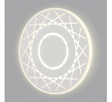 Настенный светодиодный светильник Eurosvet 40148/1 LED белый 4690389145384