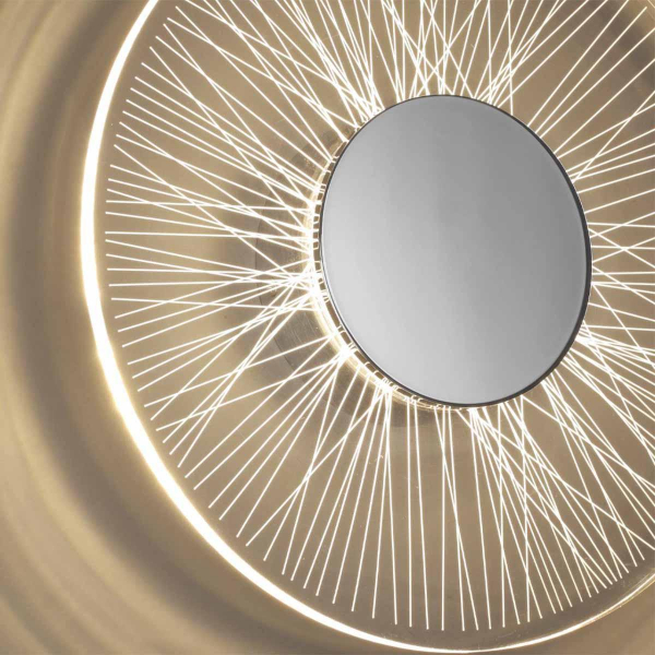 Настенный светодиодный светильник Odeon Light Midcent Solaris 6628/9WL Настенный светодиодный светильник Odeon Light Midcent Solaris 6628/9WL