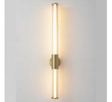 Настенный светодиодный светильник Crystal Lux Lineup AP18W Led Brass