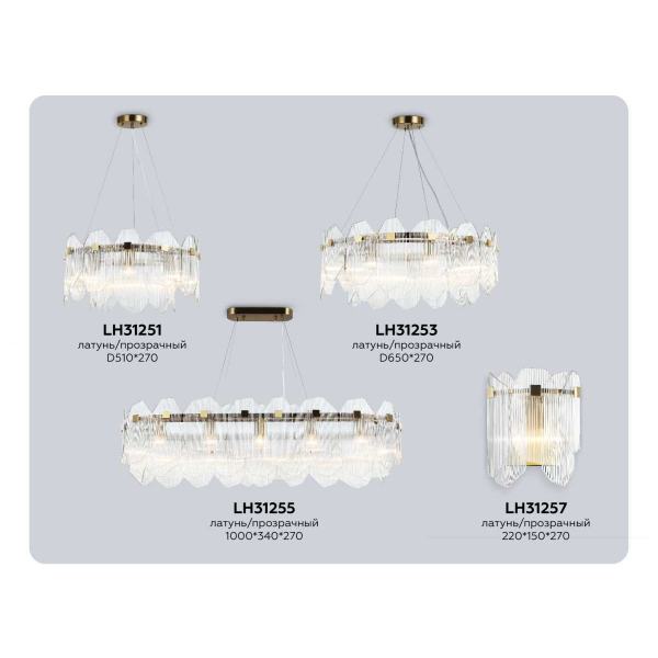 Настенный светильник Ambrella light High light LH31257 Настенный светильник Ambrella light High light LH31257