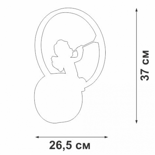 Настенный светильник Vitaluce V4667-0/1A Настенный светильник Vitaluce V4667-0/1A