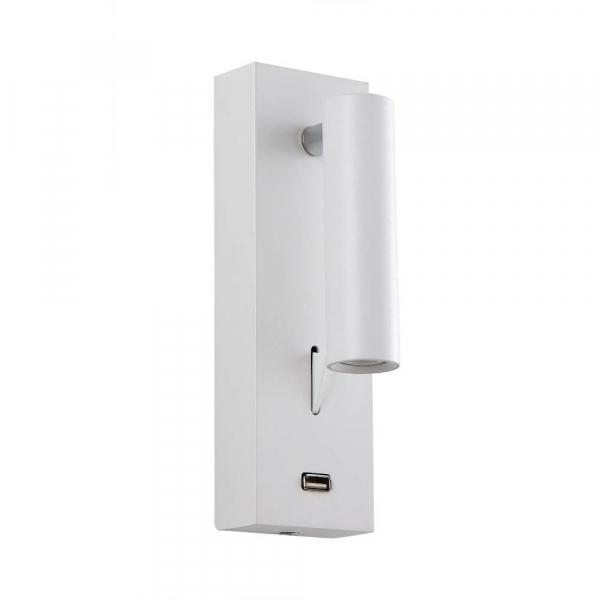 Настенный светильник Crystal Lux CLT 210W USB WH Настенный светильник Crystal Lux CLT 210W USB WH