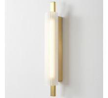 Настенный светодиодный светильник Crystal Lux Tunnel AP10 Led Brass