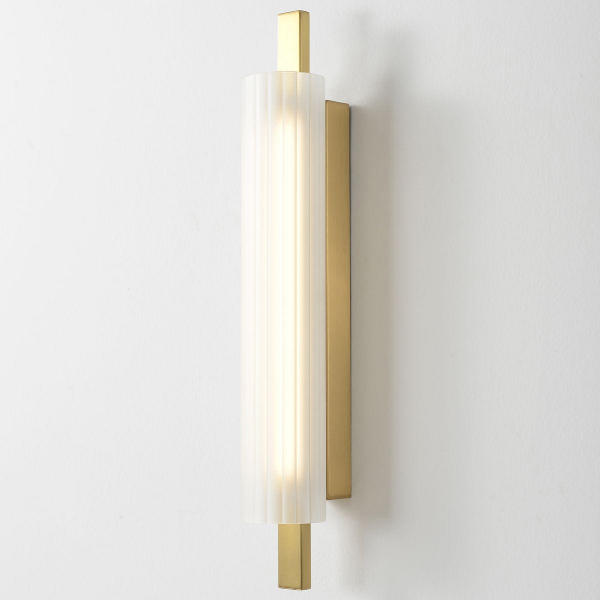 Настенный светодиодный светильник Crystal Lux Tunnel AP10 Led Brass Настенный светодиодный светильник Crystal Lux Tunnel AP10 Led Brass