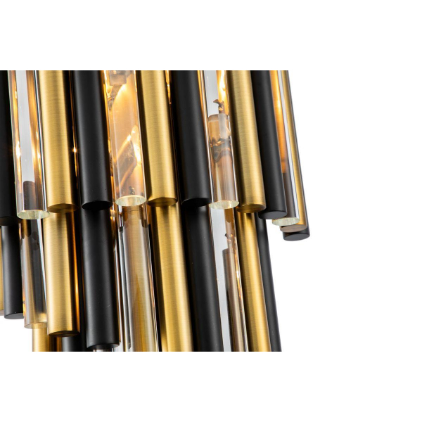 Настенный светильник iLamp Tribeca 097B-3 Matt BronzeBlack Настенный светильник iLamp Tribeca 097B-3 Matt BronzeBlack