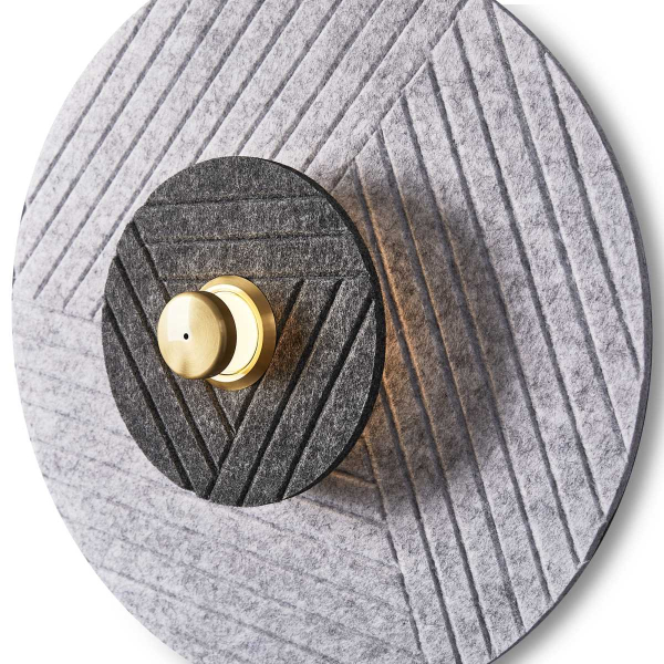 Настенный светодиодный светильник Freya Modern Acoustic FR5494WL-L4GR