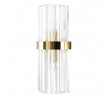 Настенный светильник Crystal Lux Sorpresa AP2 Brass/Transparente