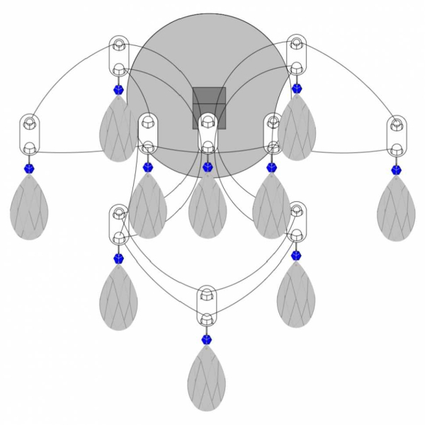 Настенный светильник iLamp Louvre W899 CR