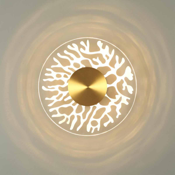 Настенный светодиодный светильник Odeon Light Midcent Solaris 6627/9WL Настенный светодиодный светильник Odeon Light Midcent Solaris 6627/9WL