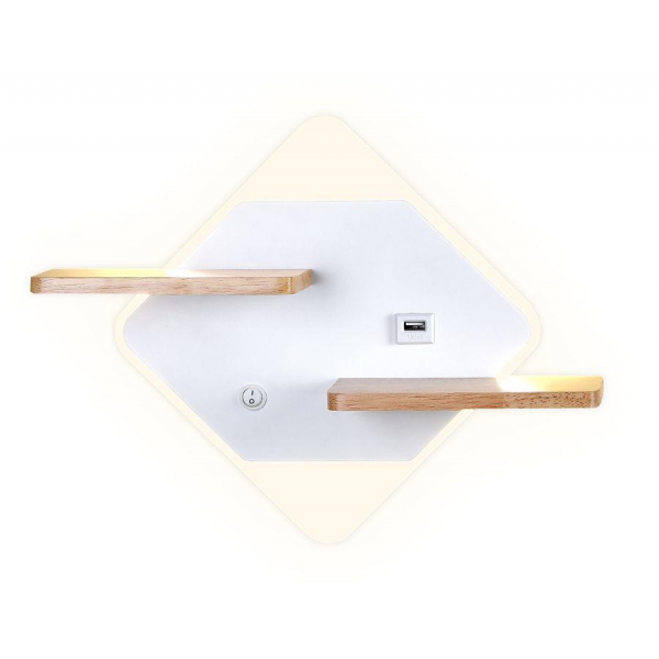 Настенный светодиодный светильник Ambrella light Wall FW100 Настенный светодиодный светильник Ambrella light Wall FW100