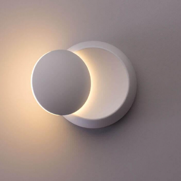 Настенный светодиодный светильник Arte Lamp Eclipse A1421AP-1WH Настенный светодиодный светильник Arte Lamp Eclipse A1421AP-1WH