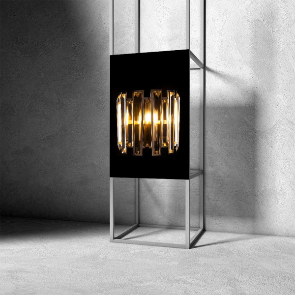 Настенный светильник Arte Lamp Amber A1028AP-2BK Настенный светильник Arte Lamp Amber A1028AP-2BK