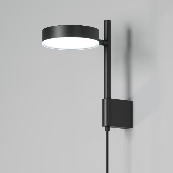 Настенный светодиодный светильник Elektrostandard Tobi 40129/LED черный a064592 Настенный светодиодный светильник Elektrostandard Tobi 40129/LED черный a064592