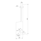Настенный светодиодный светильник Elektrostandard Sarca LED 3000K 40111/LED латунь a066400