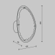 Настенный светодиодный светильник Modelux Modestyle MS.2310.01 GD