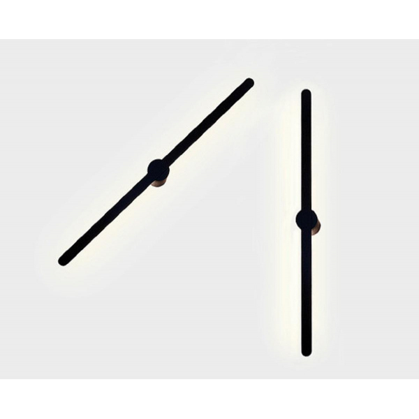 Настенный светодиодный светильник Italline IT08-8020 black Настенный светодиодный светильник Italline IT08-8020 black