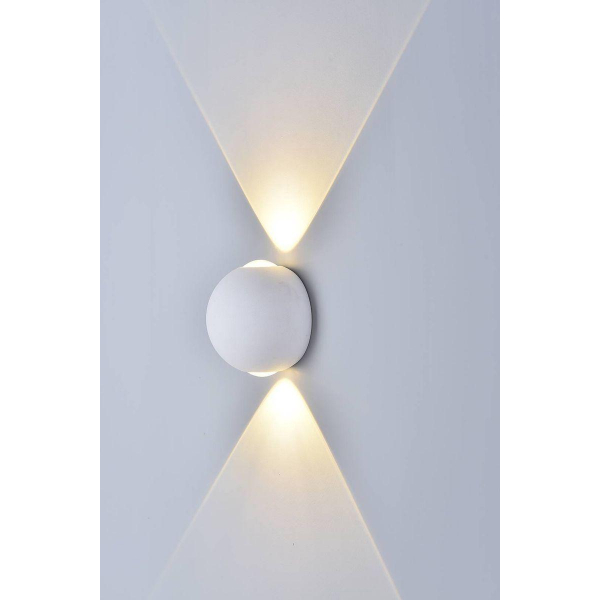 Настенный светодиодный светильник DesignLed GW Sfera-DBL GW-A161-2-6-WH-WW 003202 Настенный светодиодный светильник DesignLed GW Sfera-DBL GW-A161-2-6-WH-WW 003202