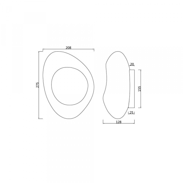 Настенный светильник Maytoni Mabell MOD306WL-01CH Настенный светильник Maytoni Mabell MOD306WL-01CH