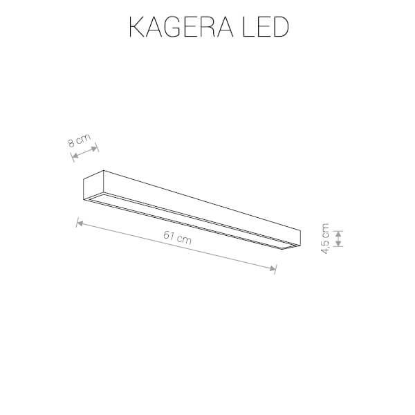 Настенный светодиодный светильник Nowodvorski Kagera Led 9503 Настенный светодиодный светильник Nowodvorski Kagera Led 9503