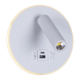 Настенный светодиодный светильник Reluce 86203-9.2-001KT LED12W+USB WT
