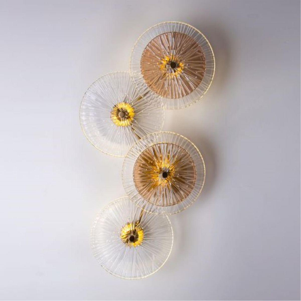 Настенный светодиодный светильник Arte Lamp Ajour A1258AP-4PB Настенный светодиодный светильник Arte Lamp Ajour A1258AP-4PB
