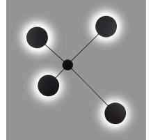 Настенный светодиодный светильник ST Luce Tondo SL6006.401.04