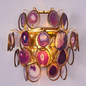 Бра Loft-Concept Agate design фиолетовый агат 44.583-0 22893