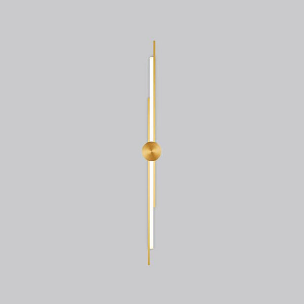 Настенный светильник Imperium Loft Tinus H63 Brass 230906-23