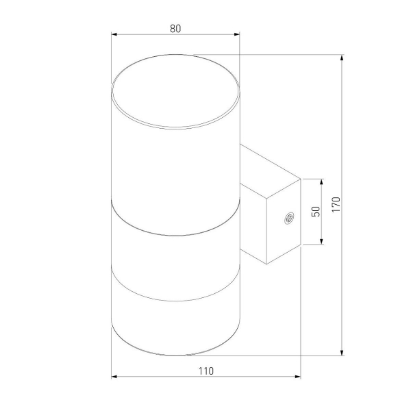 Настенный светодиодный светильник Eurosvet Watford 40021/1 LED чёрный/прозрачный Настенный светодиодный светильник Eurosvet Watford 40021/1 LED чёрный/прозрачный