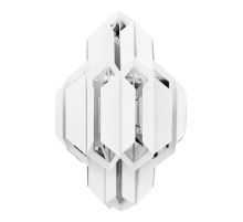Настенный светильник Lumina Deco Piramid LDW 6021-2 WT+CHR