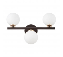 Настенный светильник Lumina Deco Marsiada LDW 6033-3 BK+F.GD