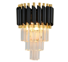 Настенный светильник Natali Kovaltseva Darian 76017/2W Gold Black