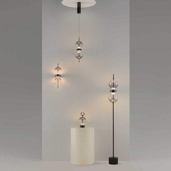 Настенный светильник Maytoni Modern Double Moon MOD478WL-L8B3K