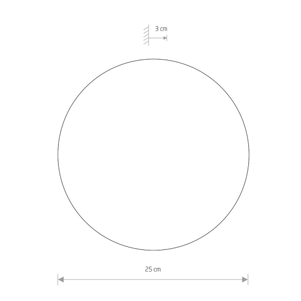 Настенный светильник Nowodvorski Ring Led M Gold 10350