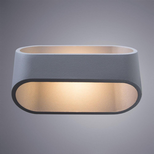 Настенный светодиодный светильник Arte Lamp A1428AP-1GY Настенный светодиодный светильник Arte Lamp A1428AP-1GY