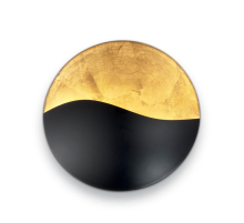 Настенный светильник Ideal Lux Sunrise AP3 Nero E Oro 133270