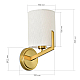 Настенный светильник Evoluce LINTON SLE3010-301-01