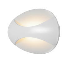 Настенный светодиодный светильник iLedex Flux ZD7151-6W WH matt white