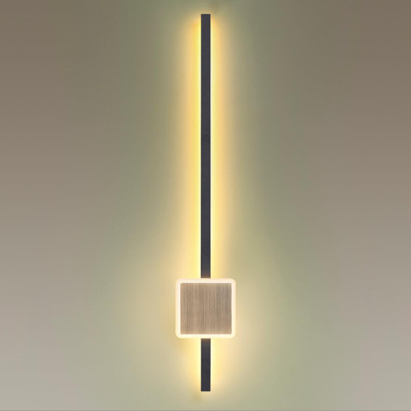 Настенный светодиодный светильник Odeon Light Hightech Stilo 4257/18WL Настенный светодиодный светильник Odeon Light Hightech Stilo 4257/18WL