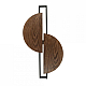 Настенный светильник Nowodvorski Sunrise Led Dark Wood/Black 7652